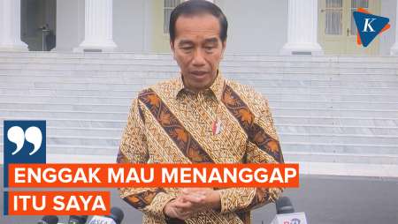 Respons Jokowi soal Wacana Hak Interpelasi Dugaan Intervensi Kasus E-KTP