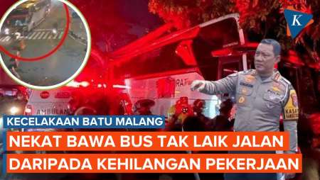 Takut Hilang Pekerjaan, Sopir Bus Batu Malang Nekat Bawa Armada Tak Laik Jalan