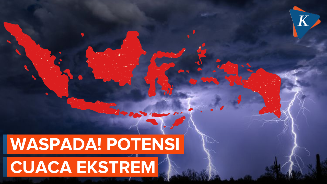 Waspada! Potensi Cuaca Ekstrem hingga 3 September di Sejumlah Wilayah Indonesia