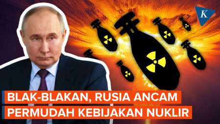 Rusia Ancam Permudah Penggunaan Nuklir Imbas Intervensi Barat di Ukraina