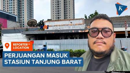 Melihat Akses Baru Stasiun Tanjung Barat yang Dikeluhkan Penumpang KRL