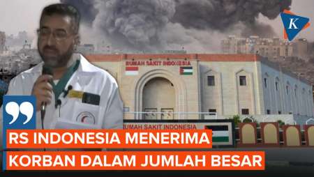 Kamp Jabaliya Gaza Jadi Target Serangan, Rumah Sakit Indonesia Jadi Rujukan Banyak Korban