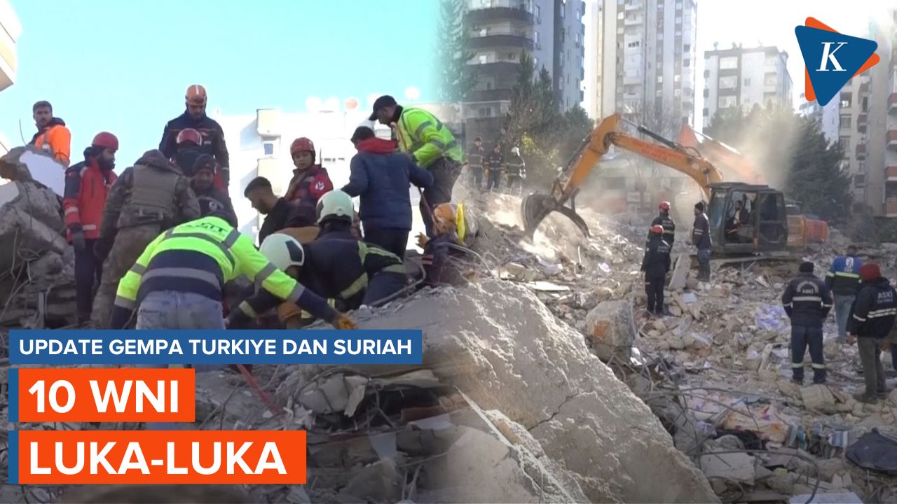 Kemenlu Catat 10 WNI Alami Luka-luka Akibat Gempa Turkiye, Tak Ada yang Meninggal