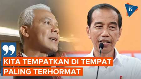 Jika Jadi Presiden, Ganjar Janji Tempatkan Jokowi di Posisi Terhormat