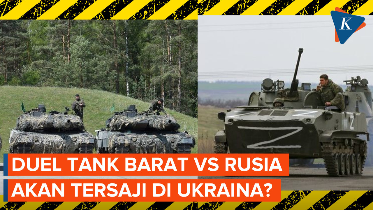 Leopard-Abrams Menuju Ukraina, Duel Tank Barat VS Rusia di Depan Mata?