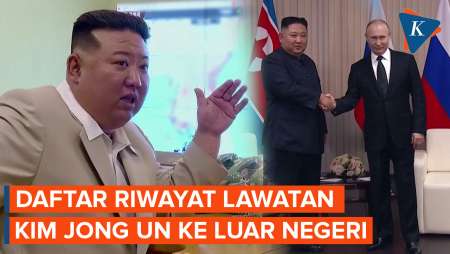 Riwayat Perjalanan Kim Jong Un ke Luar Negeri Sejak 2018