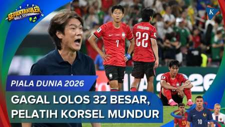 Pelatih Korsel Mundur Setelah Gagal Lolos 32 Besar, Korban Ketiga Di Piala Dunia 2026