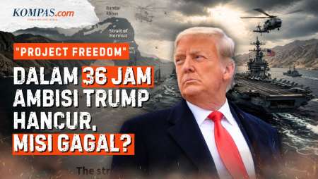 Di Balik Kegagalan "Project Freedom" Ala Trump, Ada Aroma Iran Yang Menyengat