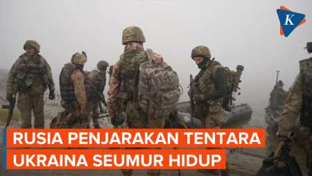 Rusia Penjarakan Tentara Ukraina Seumur Hidup