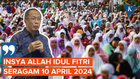 BRIN Prediksi Idul Fitri 10 April 2024, Muhammadiyah dan Pemerintah…