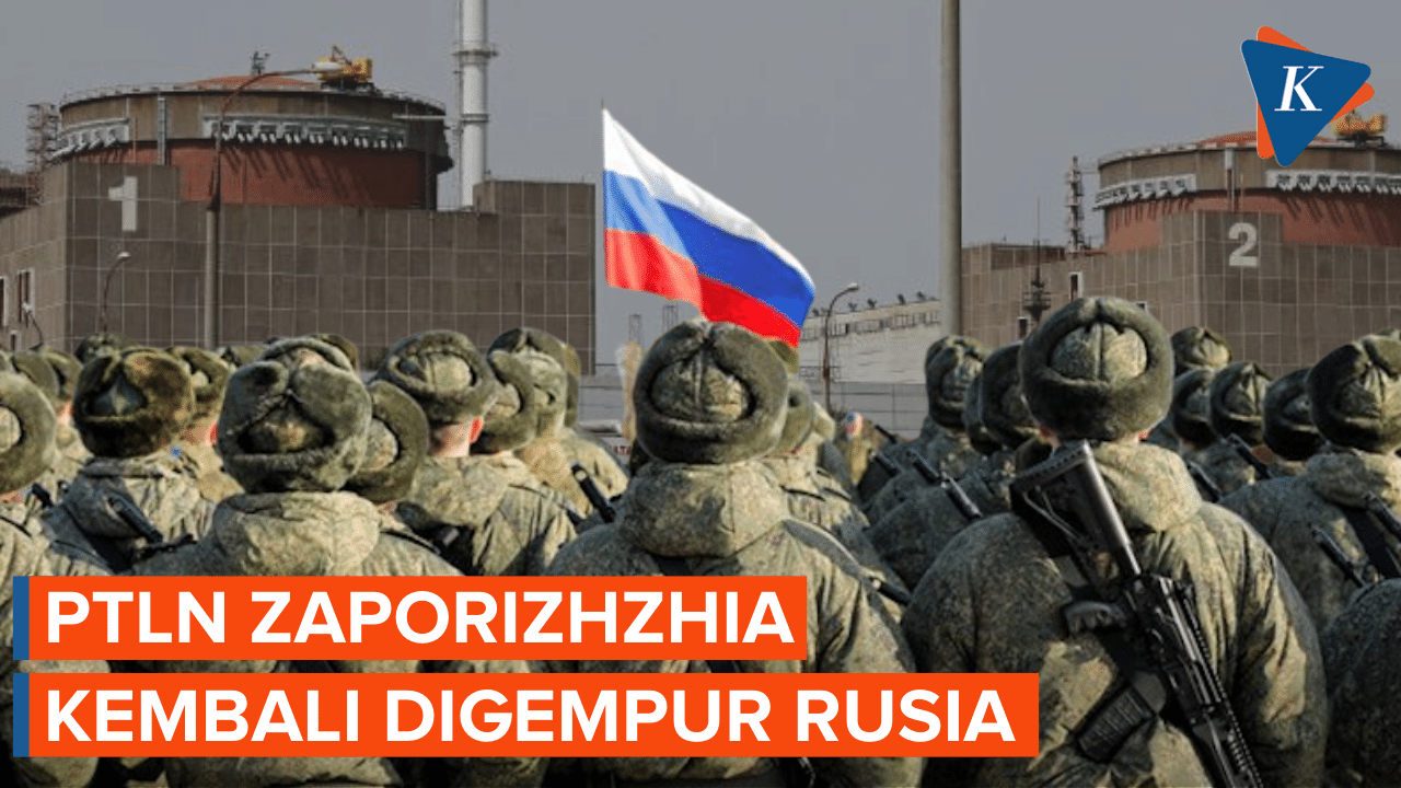 PLTN Zaporizhzhia Terputus dari Jaringan Akibat Serangan Rusia