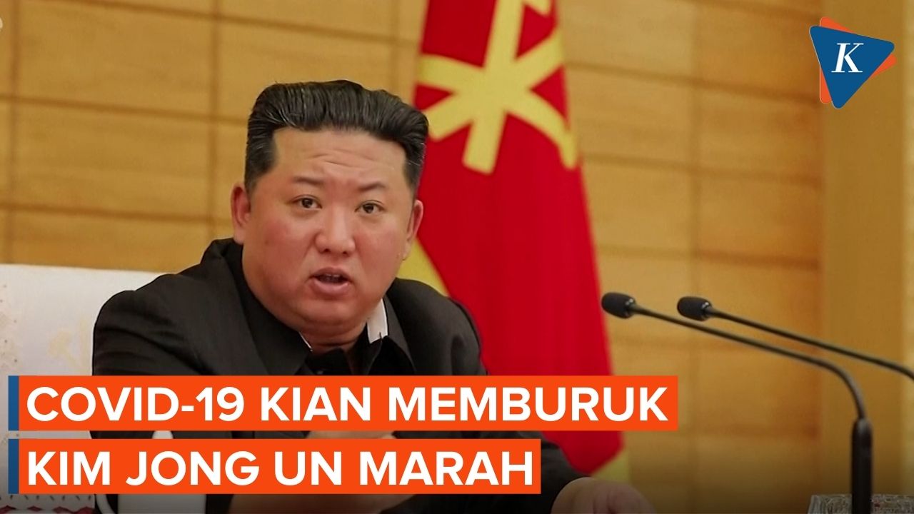 Covid-19 di Korut Menggila, Kim Jong Un Marah-marah