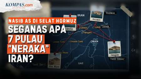 7 Pulau Jadi Senjata Iran Hadirkan "Neraka" Bagi AS di Selat Hormuz