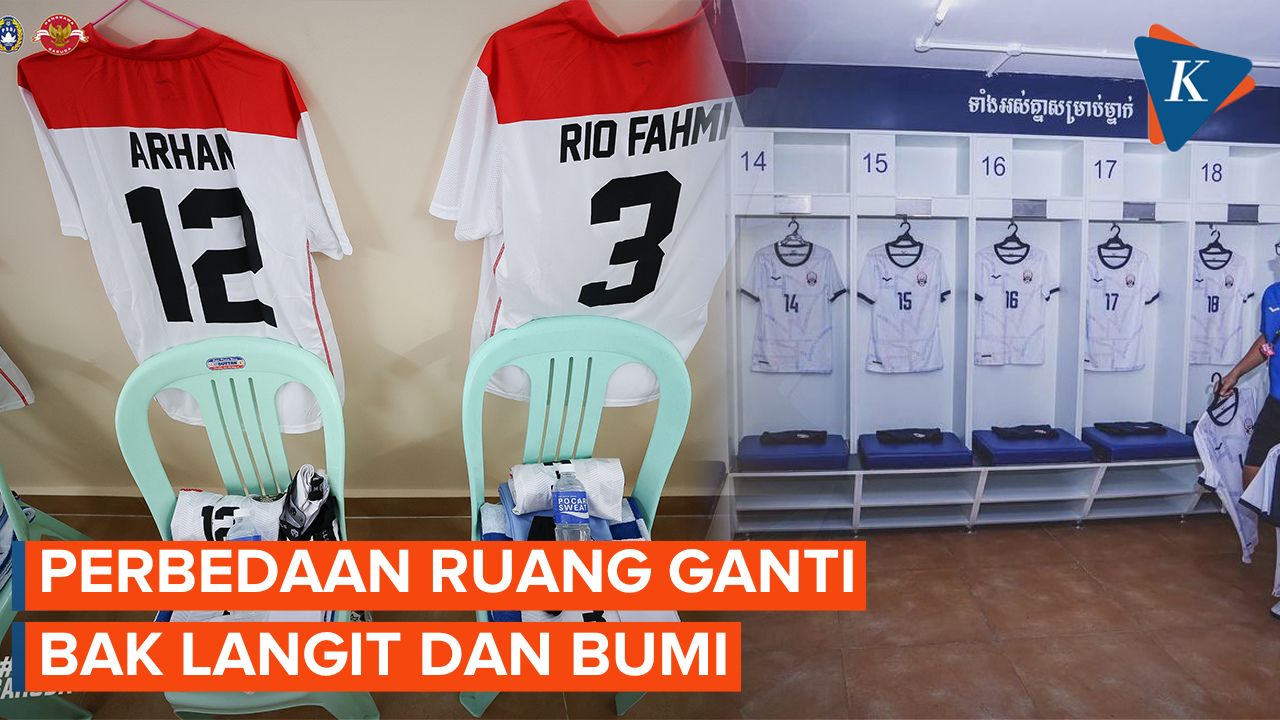 Perbedaan Ruang Ganti Indonesia dan Kamboja di SEA Games 2023: Kursi Plastik Vs Kursi Busa