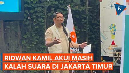 Ridwan Kamil Ungkap Lumbung Suara, Masih Kalah di Jakarta Timur