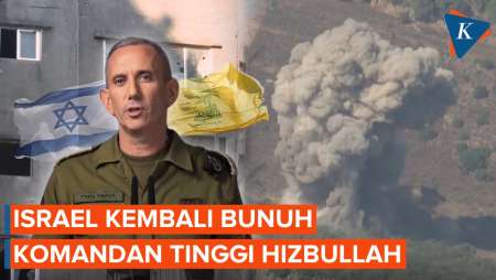 Serangan Israel ke Lebanon Tewaskan Komandan Tinggi Hizbullah Ibrahim Kobeissi