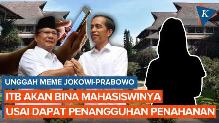 Sikap ITB Usai Mahasiswi Pengunggah Meme Jokowi-Prabowo Dapat Penangguhan Penahanan