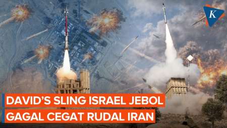 David's Sling Jebol, Rudal Iran Melenggang Mudah Hantam Israel