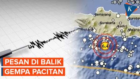 Gempa Pacitan Magnitudo 6,4 Mengirimkan Pesan, Pakar ITB Ungkap Maknanya