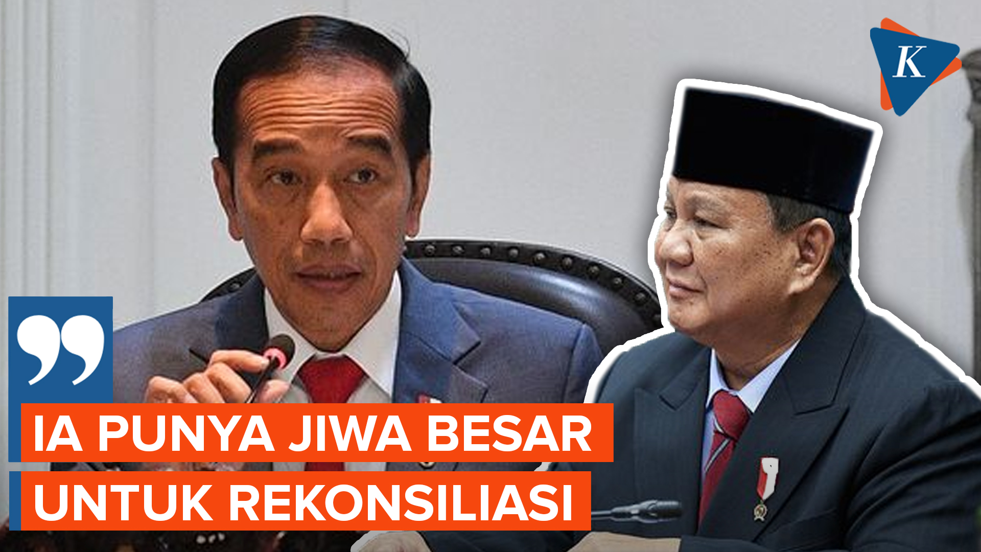 Prabowo Sebut Ada Peran Jokowi di Balik Koalisi Gerindra-PKB