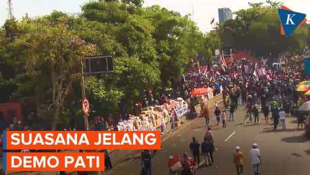 Suasana Jelang Demo di Pati, Diprediksi Diikuti 100.000 Warga