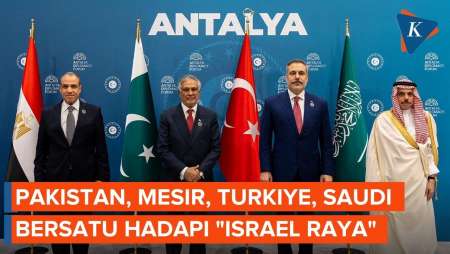 4 Negara Mayoritas Muslim Bersatu Hadapi Israel, 