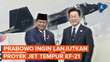 Prabowo di Hadapan Presiden Korsel, Tegaskan Ingin Lanjutkan Proyek Jet Tempur KF-21