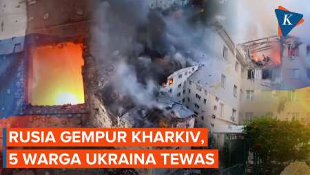 Rusia Gempur Ukraina Jelang Pertemuan Zelensky-Trump, 5 Orang Tewas
