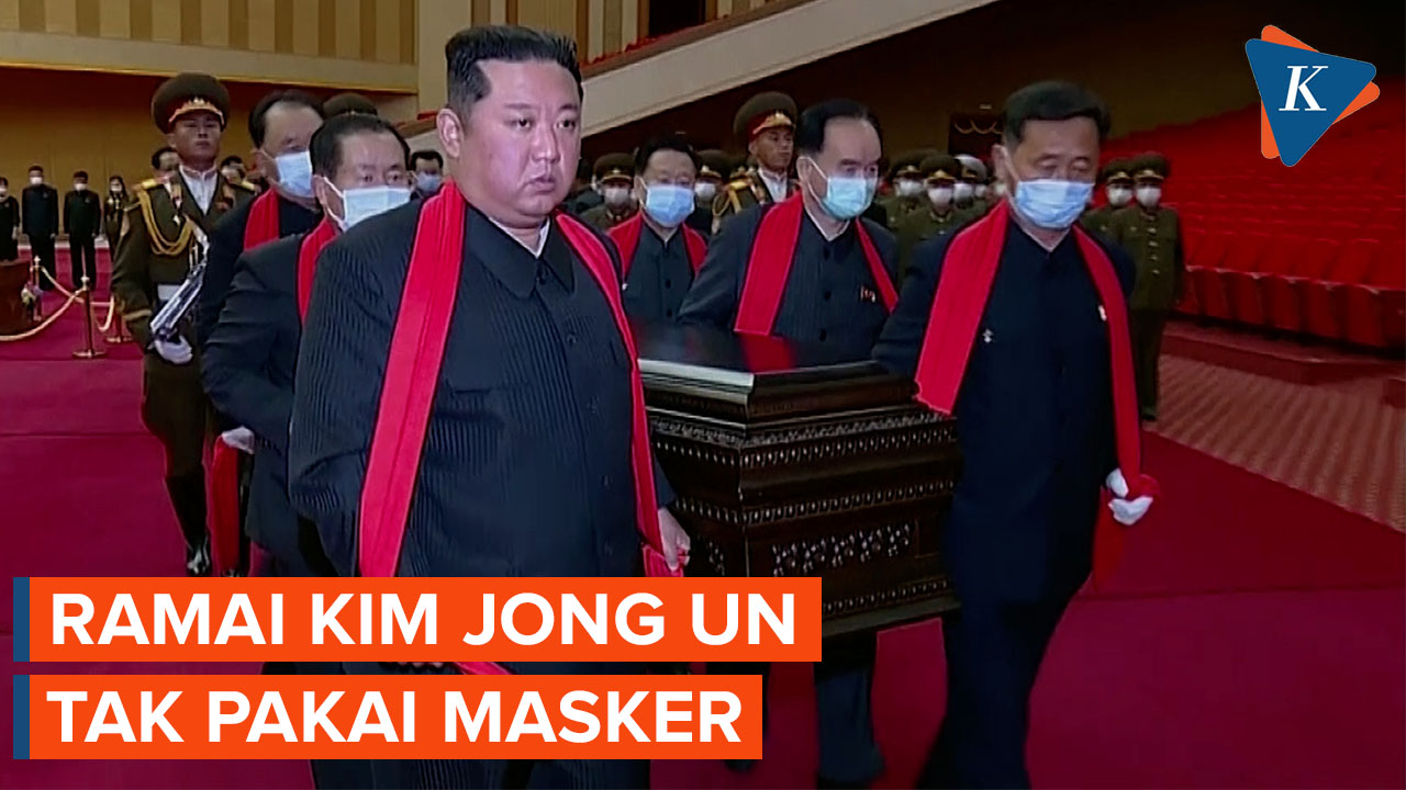 Penampilan Kim Jong Un Tak Bermasker Kala Badai Covid-19 di Negaranya Curi Perhatian