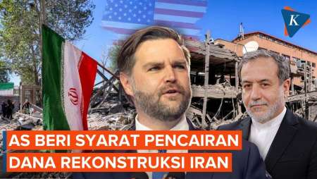 AS Janjikan Iran Rp 5 Kuadriliun Untuk Rekonstruksi Perang, Asalkan...