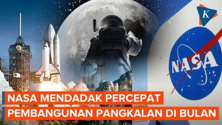 NASA Segera Bangun Pangkalan Di Bulan, Gelontorkan 20 Miliar Dollar AS