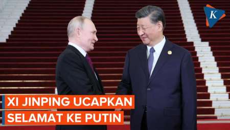 Putin Menang Telak di Pilpres Rusia, China Ucapkan Selamat