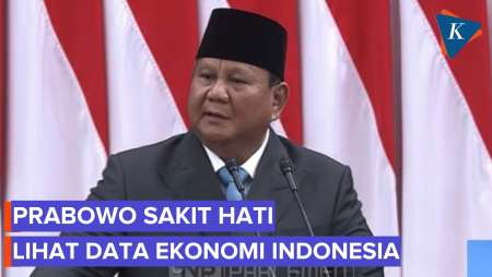 Prabowo: Ulu Hati Saya Seperti Dipukul, Ekonomi Tumbuh Tapi Rakyat Miskin Bertambah