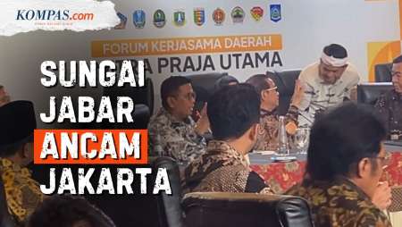 Dedi Mulyadi dan Pramono Duduk Semeja, Sungai Jabar 
