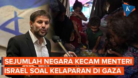 Menteri Israel Dikecam karena Komentarnya soal Warga Gaza Sengaja Dibikin Kelaparan