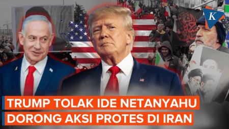 Terungkap! Trump Tolak Ide Netanyahu Dorong Pemberontakan Di Iran