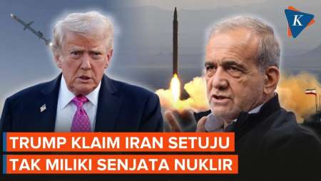 Trump Klaim Iran Setuju Untuk Tak Miliki Senjata Nuklir