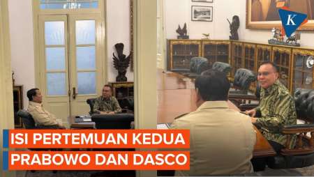 Dasco Kembali Temui Prabowo Di Istana, Apa Yang Dibahas?