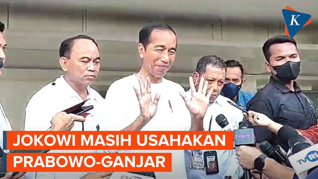 Projo Sebut Jokowi Masih Usahakan Prabowo-Ganjar Bersatu