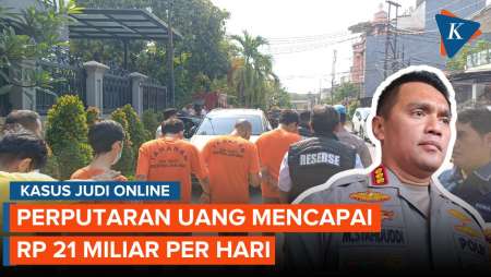 Sindikat Judi Online Setor 4.324 Rekening ke Bandar di Kamboja