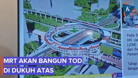 MRT Jakarta Bangun Cincin Donat, Jembatan 4 Kuadran di Dukuh Atas