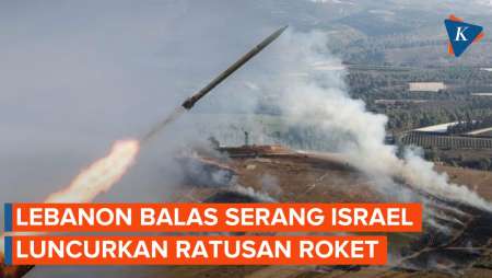 Di Tengah Upaya Gencatan Senjata Gaza, Lebanon Balas Serang Israel dengan Ratusan Roket