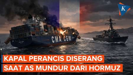 AS Setop Pengawalan, Kapal Perancis Langsung Diserang Di Selat Hormuz