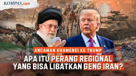 Perang Regional, Ancaman Khamenei Ke AS Libatkan "Geng" Iran
