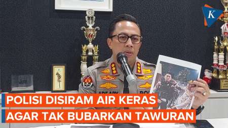 Pemuda di Jaktim Siramkan Air Keras ke Brimob agar Tak Dibubarkan Saat Tawuran