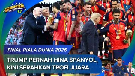 Dulu Kata-katai Spanyol, Kini Trump Serahkan Trofi Juara Piala Dunia 2026
