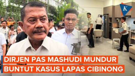 Dirjen Pemasyarakatan Mashudi Mundur Buntut Kasus Lapas Cibinong