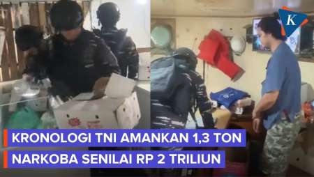 Kronologi TNI Gagalkan Penyelundupan 1,3 Ton Narkoba Di Riau