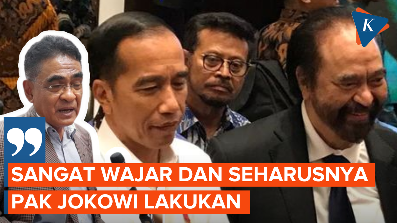 Nasdem Sudah Gandeng Anies, Wajar jika Tak Dilibatkan oleh Jokowi?