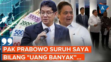 Airlangga Sebut Ekonomi RI di Atas China-AS, Purbaya: Uang Kita Banyak